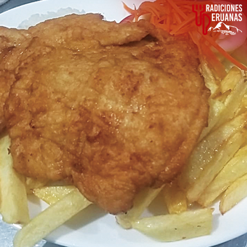 milanesa de pollo
